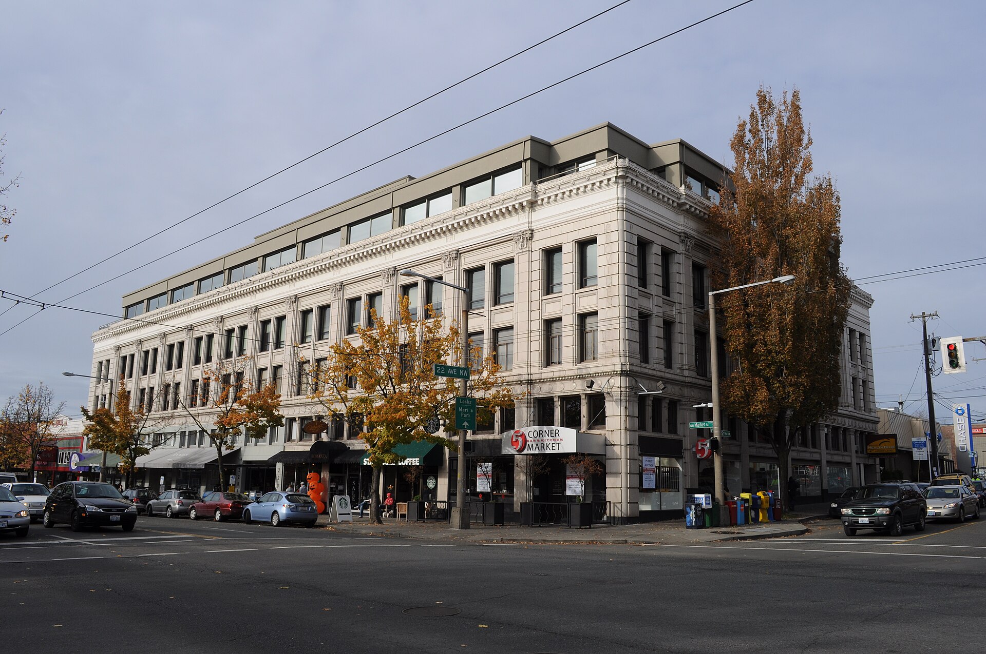 The Ballard Building on Market Street in Ballard, Seattle