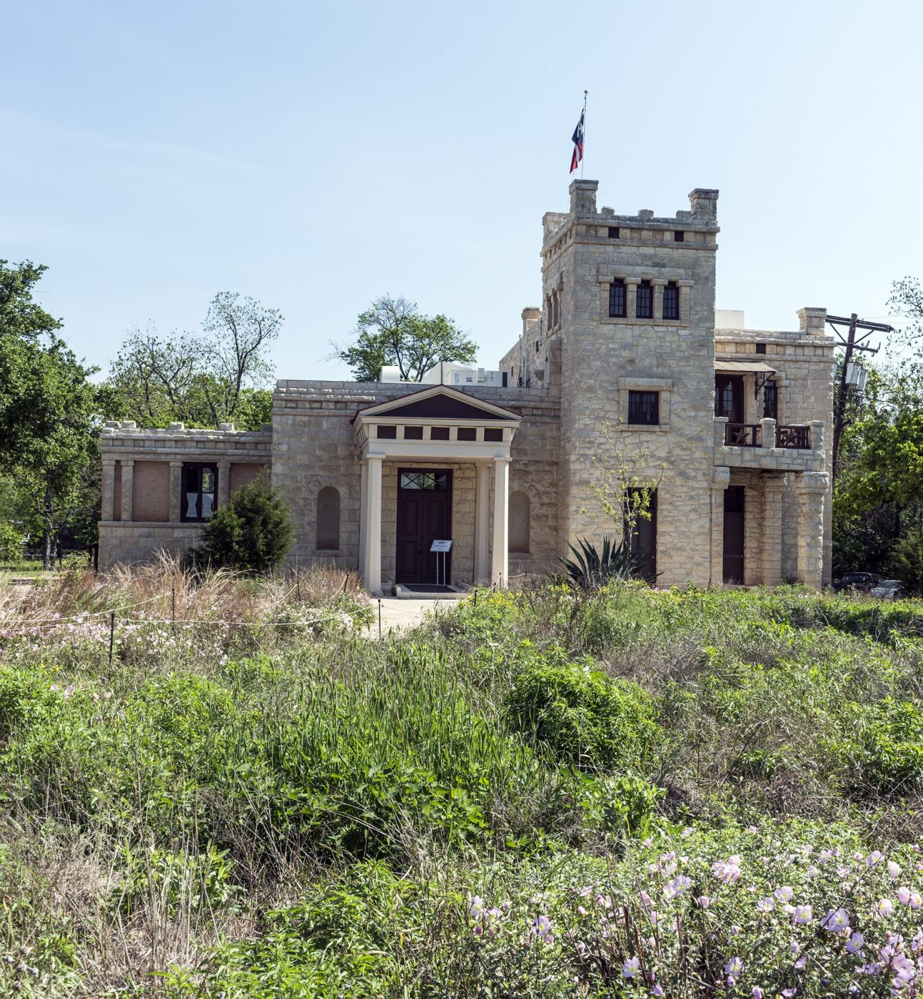 The Elisabet Ney Museum, a limestone building in Hyde Park, Austin