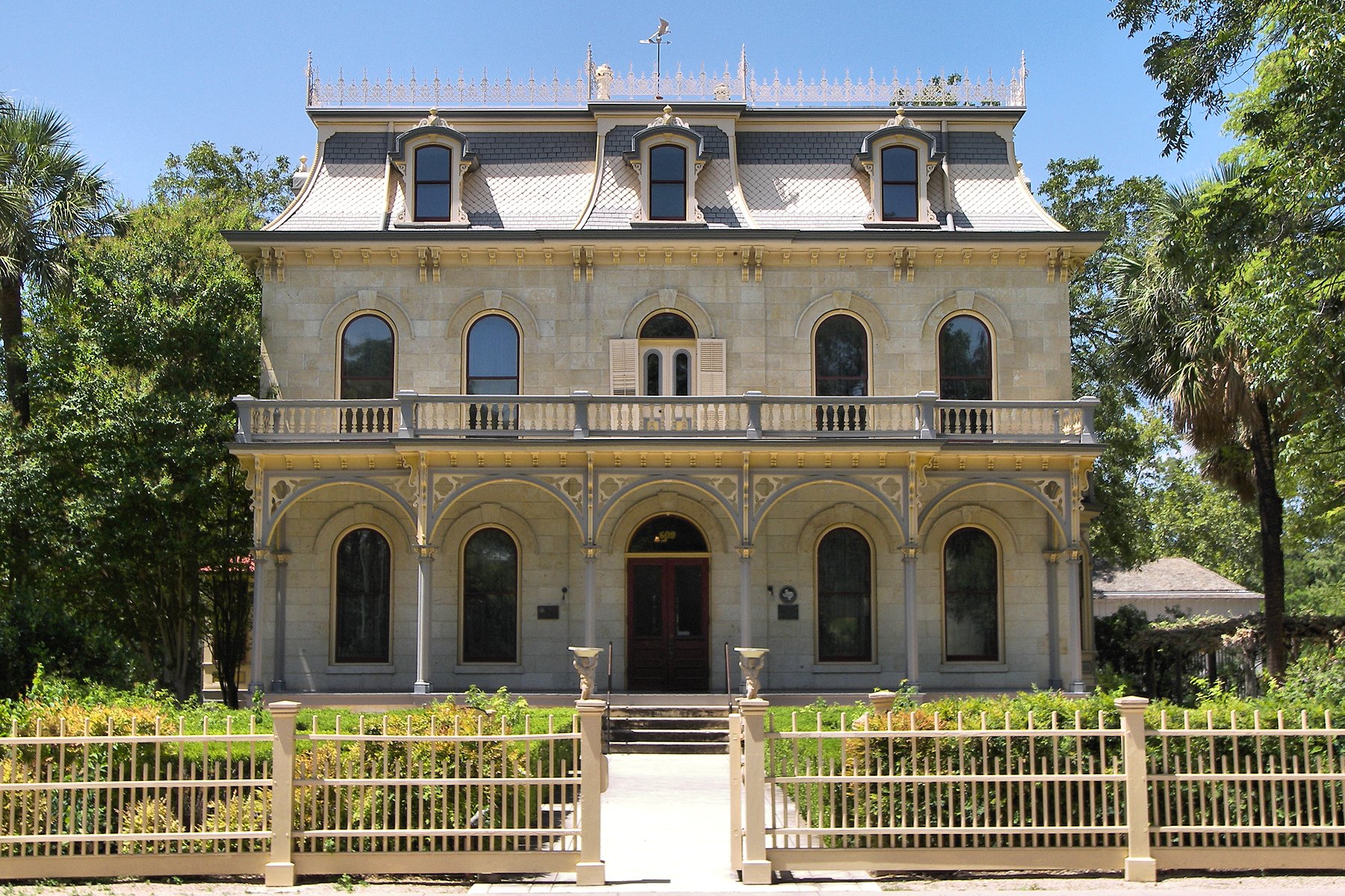 The Edward Steves Homestead at 509 King William Street in San Antonio